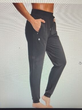 Women's Black Jogger Pants - Elastic Waist & Zip Pockets G Gradual BNWT